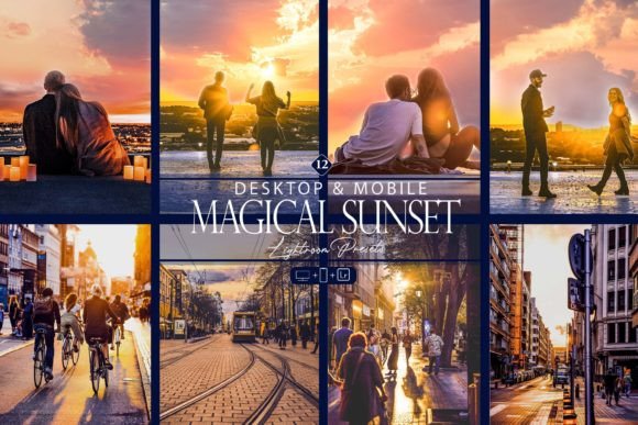 Download 12 Magical Sunset Lightroom Presets - Sunset lightroom presets Collection