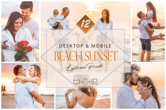 Download 12 Beach Sunset Lightroom Presets - Sunset lightroom presets Collection
