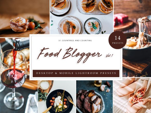 Download Lightroom Presets - Food Blogger Vol1 - Premium Resources