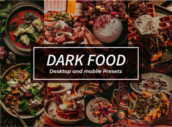 Download Dark Food Lightroom Presets - Premium Resources